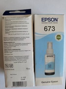 Tusz Epson EcoTank L800 L805 L810 L850 L1800 słabo niebieski (LC)