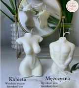 Świeczka sojowa On/Ona na walentynki prezent