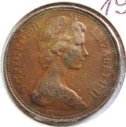 2 new pence 1971 Wlk. Brytania