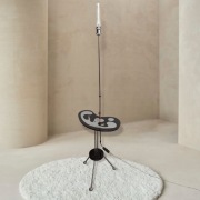 Odświezona lampa podłogowa bauhaus vintage retro prl loft