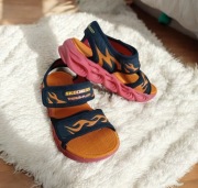 Sandały chłopięce, świecące buty Skechers Thermo Splash-Heat-Flo r 30