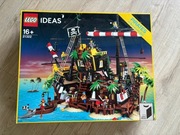 Klocki LEGO Ideas 21322 - Piraci z Zatoki Barakud, statek piracki lego