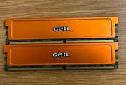 Pamięć  Geil DDR2 4GB (2x2GB) 800MHz PC6400 DUAL 