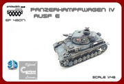 Model z druku 3D Panzer IV Ausf E    1/48