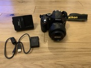 Nikon D5200 i obiektyw nikkor 35 mm f/1.8 G