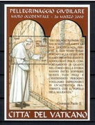 Jan Paweł II, Pielgrzymka jubileuszowa, "Ściana płaczu", 2000r.  