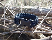 Bransoleta z paracordu survivalowa