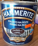 Farba na rdzę Hammerite połysk ciemno brązowy 2,5l