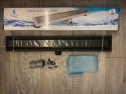 Nowy! Odpływ liniowy Balneo Duplex 70cm Black Next