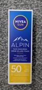 Nivea sun ALPIN 50 spf nowy fiktry UVA i UVB do twarzy również zimą 
