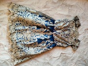 Nowa efektowna sukienka na ślub, wesele, podszewka 100 % bio bawełna