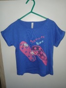 Bluzeczka z pomponami roz.116