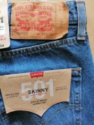 Spodnie Męskie Levis 501 SKINNY 30x34