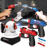 Zestaw do gry laserowej VATOS BB8973T | Projektor, 2 Pistolety – NOWY