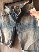 szorty 30 C&A Clockhouse, denim na guziki NOWE
