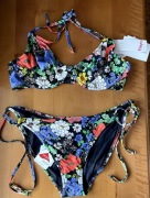 34D 75D Bikini Freya Floral Haze kwiaty M koronka