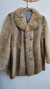 Futro płaszcz kożuch viral vintage one size 44/46