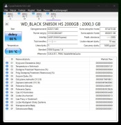 DYSK PCIe 2TB Gen4 x4 M.2 NVMe WD_black SN850x PCIe 4.0