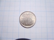 Holandia moneta 10 centów 1964 nikiel