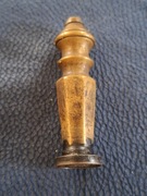 Pieczęć lakowa Herbowa mosiądz Unikat 