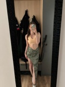 Zielona spódnica maxi z printem liści nowa z metką– Oh Polly – XS (UK6)