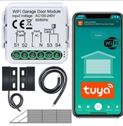Sterownik Bramy Garażowej WiFi + Bluetooth TUYA SMART + Czujnik zamknięcia 