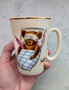 Unikat, porcelit Pruszków retro vintage prl ceramika 