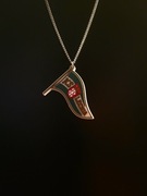 Naszyjnik z herbem Lechi Gdańsk 