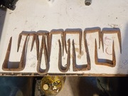 Stara klamra, skobel,krampa ciesielska