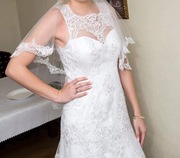 Sprzedam koronkową suknie ślubną