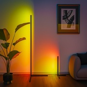 Lampa podłogowa 140cm RGB z pilotem do sypialni lub salonu 