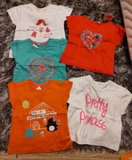 Koszulki rozm68 dziewczynka 