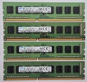 16GB RAM Samsung 4x4GB DDR3 1600Mhz CL11 1Rx8 M378B5173QH0-CK0