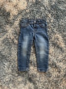 Nutmeg spodnie chłopięce jeansowe 86 cm dżinsowe slim fit jeansy dżinsy