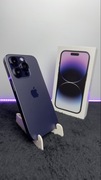 iPhone 14 Pro|Deep Purple|100% Baterii|Super Stan|Pełen Zestaw