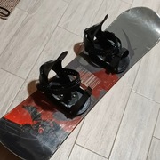 Deska snowboardowa VOLKI EXCELL 26 + wiązania. 126 cm