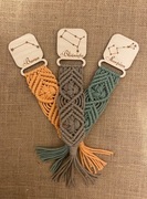 Zakładka do książki makrama znak zodiaku /Anelka