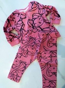 Zestaw komplet dresowy dla dziewczynki 74