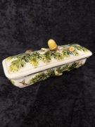 Puzderko pojemnik majolika