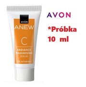 Rozświetlające serum do twarzy z 10% wit. C Anew Avon – próbka