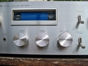 srebrna gałka ALU do sprzętu vintage śr. 34mm wys. 15mm 