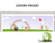 Projekt Corel Draw album na zdjęcie Grafika