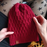 Dziecięca czapka BEANIE Anna S RÓŻNE KOLORY merino