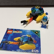 LEGO Aquazone 6125 Łódź Podwodna Akwanauty, komplet z instrukcją