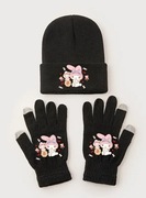 Czapka dziecięca plus rekawiczki komplet