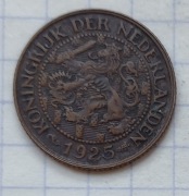 #1305 Holandia 1 cent 1925