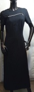 Czarna sukienka maxi 