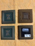 Zestaw czterech procesorów retro 