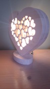 Lampka LED - Serce-serduszka, Ślub,