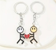2 breloki dla pary